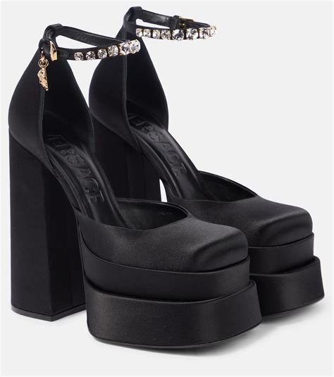 versace medusa aevitas platform pumps dupe|versace medusa platform heels.